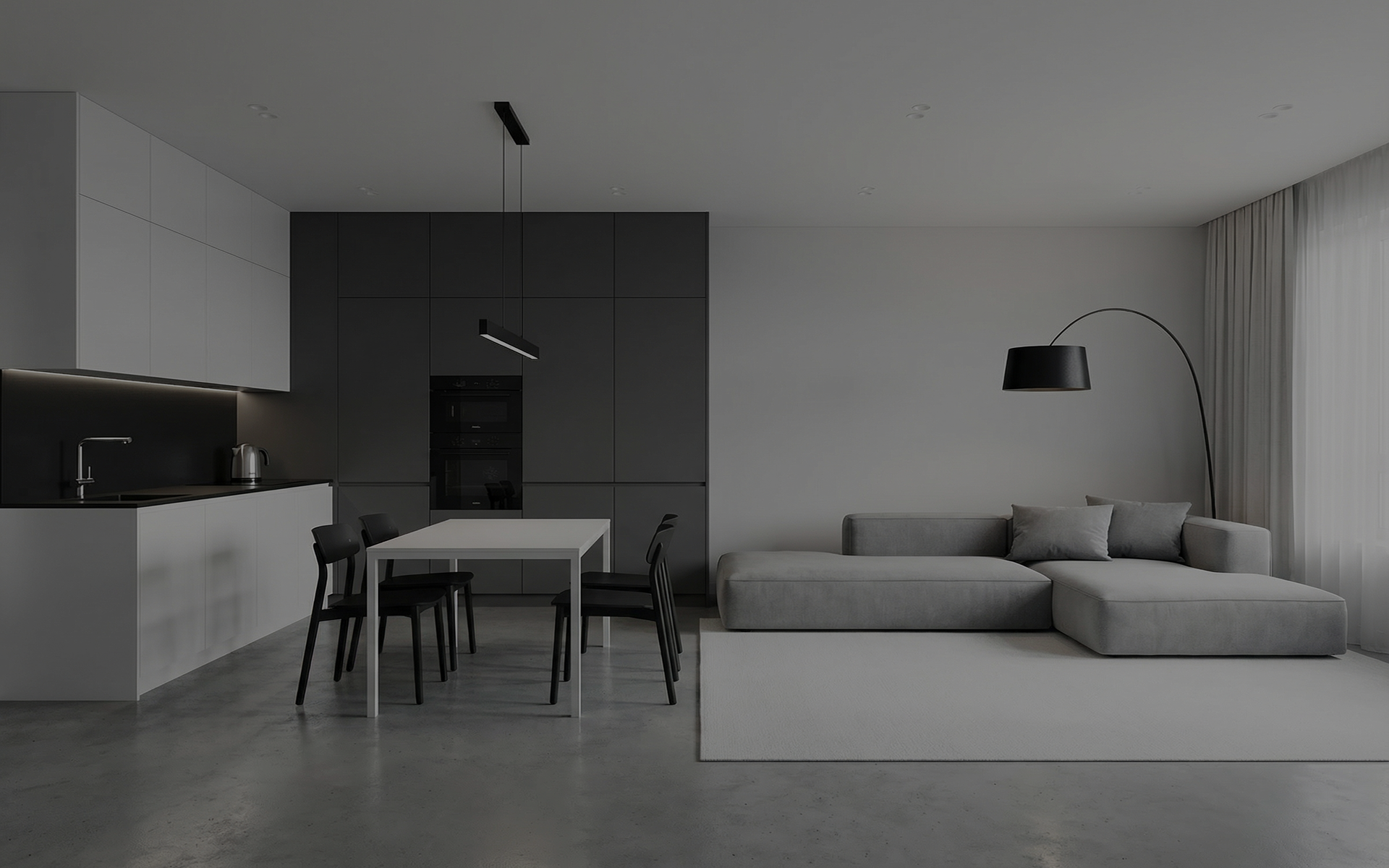 Минимализм интерьер